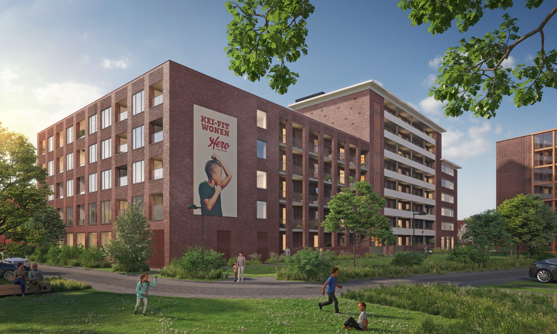 WonenBreburg builds 78 new rental apartments in 'healthiest